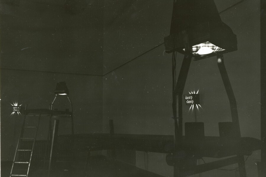 Muda Mathis, Co se to stalo s mými vlasy?, 1994, videoinstalace